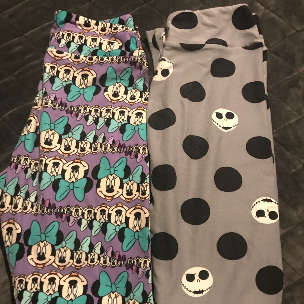 Tween Disney LuLaRoe Leggings